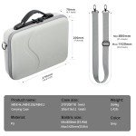 Tomat MINI 4K Carry Case Portable Travel Bag for DJI MINI 4K /Mini 2 SE Fly More Combo Accessories