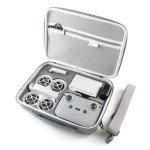 Skyreat Neo Case, Portable PU Leather Storage Neo Shoulder Bag for DJI Neo Fly More Combo Drone and RC-N3 Remote Controller Accessories