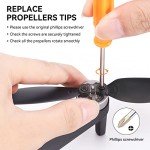 Ruko 4 Pcs F11MINI Drone Propellers Accessories Compatible Replacement Low-Noise and Quick-Release Blades
