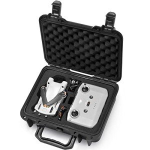 Lekufee Small Waterproof Hard Case for DJI Mini 3 Pro/3 Drone Accessories (Case Only, Not for DJI RC)