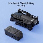 Ruko U11/U11S Drone Intelligent Flight Battery Replacement for U11/U11S RC Quadcopter Drone, 7.4V 1200mAh/8.88Wh Li-po Rechargeable Battery, Black