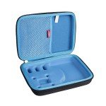 Hermitshell Hard Travel Case for Holy Stone HS210 Mini Drone RC Nano Quadcopter Indoor Small Helicopter Plane (Not Include The Drone) (Black+Blue)