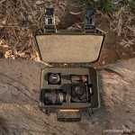 Pelican Vault - V100 Multi-Purpose Hard Case with Foam for Camera, Drone, Equipment, Electronics, and Gear (OD Green)