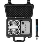 Lekufee Portable Waterproof Hard Case for DJI Neo Drone, Fly More Combo, RC N3/N2 Remote Controller and Accessories (Case Only)