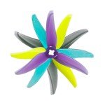 8pair Gemfan Hurricane 3520 Propeller 3.5X2X3 3-Blade Props for 3.5 Inch Quad with 5mm/3 Holes 1806-2004 Brushless Motor RC FPV Racing Drones Parts DIY