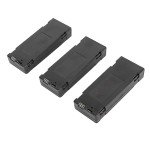 3Pcs 3.7V 2600mAh Drone Lipo Replacement Battery Compatible with E88 Brushless S13 S1 APP8GPS RC UAV Drone, RC Quadcopter Drone Lithium Battery with 1 Tow 3 Charging Cable