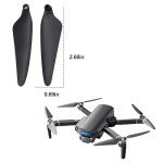 16PCS Foldable Propellers and Screws Replace Parts for Holy Stone HS360S RC Drone Blade Parts