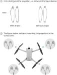 32 Pcs Propellers for DJI Mini 3, Betschkim Replacement Low-Noise and Quick-Release Blades Props Wings Compatible with DJI Mini 3 Drone Accessories - NOT for Mini 3 Pro