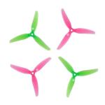 16pcs Fpv Drone Props Propeller: HQProp Ethix S3 Watermelon 5x3.1x3 Tri-Blade 5 Inch Props for 4S 6S FPV Freestyle Racing,8xCW 8xCCW