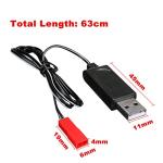 2pcs Drone Battery JST Connector with USB Charger for Sky Viper Drone s670 v950HD v950 STR s1700 V2400HD