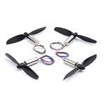 YoungRC 8520 Coreless Motor 8.5 x 20mm Brushed Motors + 75mm CW CCW Propeller for DIY Micro QX95 QX110 Quadcopter RC Drone
