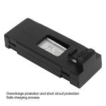 ciciglow 3.7V 1800mah Lithium Battery, 5Pcs Drone Lithium Battery with Charging Cable for E88 E88PRO LsE525 E525 PRO Remote Control Aircraft