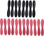 Accessory 20PCS Propeller for HS190 901HS 901S 901H X300C LF606 SG800 E61HW S9 Mini Quadcopter Remote Control Drone