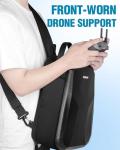 PEKREWS Air 3S Case, Portable Drone Bag Compatible with DJI Air 3, Travel Drone Backpack for DJI RC 2/N3/N2 Remote Controller, Sturdy Waterproof RC 2 Carrying Case for Fly More Combo Accessories