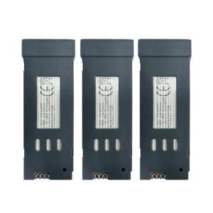 PUOO 3PCS 3.7V 500mAh Lithium Battery for E58 S168 JY019 Quadcopter Remote Control drone
