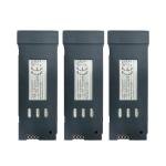 PUOO 3PCS 3.7V 500mAh Lithium Battery for E58 S168 JY019 Quadcopter Remote Control drone
