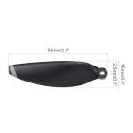 MECCANIXITY Mini 2 Drone Propellers Drone Blades Propellers Black Silver with Screwdriver/Screw, Quick-Release, Low-Noise Propeller for DJI Mini 2 Drone, Quadcopter, Pack of 8