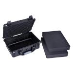 MEIJIA All Weather Waterproof Hard Camera Case with Customizable Fit Foam,Fit Use of Drones,Camera,Equipments,Pistols,Black,15.98x12.99x6.85inches