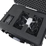 MEIJIA All Weather Waterproof Hard Camera Case with Customizable Fit Foam,Fit Use of Drones,Camera,Equipments,Pistols,Black,15.98x12.99x6.85inches
