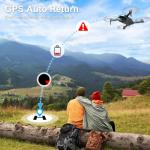 Drone with Camera for Adults - 2K HD Camera FPV Live Video, GPS Drone with Auto Return, Brushless Motor, Foldable Quadcopter, Follow Me, Headless Mode Remote Control for Kids Toys Gifts or Beginners
