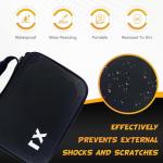 Black Camera Cases for Hoverair X1 Drone - Store Drone, Charger, and 2 Batteries - X1 Drone Bag for Hover X1 Camera Drone with Smart Hoverair X1 Case and Carrying Strap Fits Hover Air X1 Drone