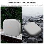 REYGEAK Carrying Case for DJI NEO,Portable PU Compact Bag,Waterproof Small Storage Case For DJI NEO Drone Accessories(Grey)