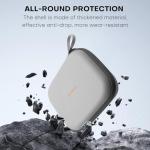 REYGEAK Carrying Case for DJI NEO,Portable PU Compact Bag,Waterproof Small Storage Case For DJI NEO Drone Accessories(Grey)