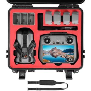 FPVtosky Hard Case for DJI Mini 5 Pro/Fly More Combo/Plus, Waterproof Carrying Case for Mavic Mini5 Pro RC 2 Accessories [ CASE ONLY ]
