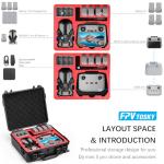 FPVtosky Hard Case for DJI Mini 5 Pro/Fly More Combo/Plus, Waterproof Carrying Case for Mavic Mini5 Pro RC 2 Accessories [ CASE ONLY ]