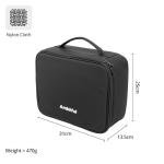 AMBITFUL Carrying Bag Zoom P7 for Photography Equipments with Large Capacity, Multi-functional Storage Case for Mini Drone and Other Accessories,with Thick Sponges and Interial Mesh Layer