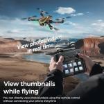 H11 GPS Drones with 4K Camera for Adults with HD Screen on Controller and Follow Me Mode,Long Flight Time and 5G Transmission,GPS Auto Return,Easy Start RC Quadcopter for Beginner and Kids,Under 249g