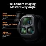 DJI Mavic 4 Pro Drone with DJI RC 2, Flagship Tri-Camera Drone with 100MP 4/3 CMOS Hasselblad Camera, for Professionals, 30km/18.6mi Video Transmission, 51-Min Max Flight Time