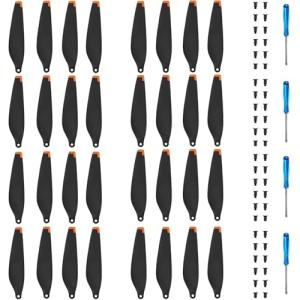 (32pcs)Propellers for DJI Mini 3 Drone Accessories: Low noise & Quick-Release Blade for DJI Mini 3, Replacement Light Props for DJI Mini 3 Wings Blades | Screws | Screwdrivers (NOT for DJI Mini 3 Pro)