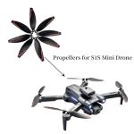 Propellers for S1S LS-S1S LF632 Mini Drone Propellers Original Replacement S1S Drone Blades Spare Part Accessories (16PCS)