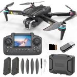 Weavixol Drone With Camera For Beginner 1080p, Brushless Drones With Screen On Controller, No FAA, Under 249g, Beginner Drone With Altitude Hold, One Key Take Off/Land, 360 Flips,Trajectory Flight, 2 Batteries