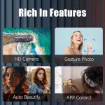 Weavixol Drone With Camera For Beginner 1080p, Brushless Drones With Screen On Controller, No FAA, Under 249g, Beginner Drone With Altitude Hold, One Key Take Off/Land, 360 Flips,Trajectory Flight, 2 Batteries