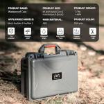 STARTRC PHOTO Mini 4 Pro Case Dual Layer, Waterproof Crash Resistant Carrying Case for DJI Mini 3/3 Pro Accessories, For DJI RC 2/RC-N2 Controller,Battery Charger Hub