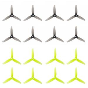 16pcs GEMFAN 3016 3-Blade 3inch Propeller Props 1.5mm Hole for 1108-1308 Brushless Motors, FPV Racing Drone, Toothpick Quadcopters