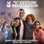 BEZGAR Drone with Camera for KIds - 1080P HD FPV RC Quadcopter with 90° Adjustable Lens, Coloeful LED Lights, Gestures Selfie, One Key Start, 360° Flips, Toys Gifts Mini Drones for Boys Girls, Black