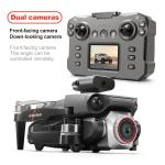 RC Drone with Screen Display Remote Control, 1080P Dual Camera, Speed Adjustment, Altitude Hold, One-Key Takeoff, 3D Flips, 2 Batteries, Hovering, Brushless Motor, APP Control, Plane Copter, LED Lights, Adult Beginners FPV Hobby Quadcopter Airplane Helicopter