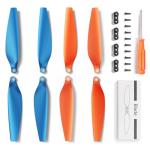 Veeniix V11Air Drone Replacement Blades, 4 Pcs Original High-Durability Propellers, Spare RC Drone Accessories, Blue&Orange