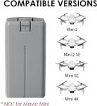 Rszfnjxry Intelligent Flight Battery Compatible with DJI Mini 4K, Mini 2,MiniSE,Mini2 SE (Battery*1)