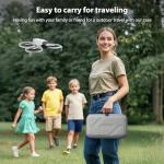 Tomat Flip Case,Portable Shoulder Bag for DJI Flip Drone Accessories,Support 3 Batteries,RC 2/N3 Remote Controller