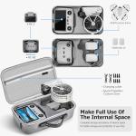 Tomat Flip Case,Portable Shoulder Bag for DJI Flip Drone Accessories,Support 3 Batteries,RC 2/N3 Remote Controller