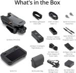 DJI Mavic 3 Pro Cine with DJI RC Pro (High-Bright Screen), Flagship Triple-Camera Drone, Tri-Camera Apple ProRes Support with 1TB of Storage, 3 Intelligent Flight Batteries, FAA Remote ID Compliant