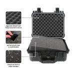 Olympia 10.47" Waterproof Hard Case with DIY Customizable Foam, Fit use of Gear, Equiment, Camera and so on