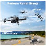Drone with AI Optical Flow & AI Voice/Gesture Control, 1080P HD FPV Camera for Kids Beginners Adults, Brushless Motor Foldable RC Drone, One-Key Start, 3D Flips, 2 Batteries 26 Min, Indoor/Outdoor