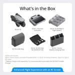DJI Air 3S Fly More Combo (RC 2 Screen Remote Controller), Drone with 1" CMOS Wide-Angle & Medium Tele Camera for Adults, 4K/60fps, Omnidirectional Sensing & 3 Batteries for Extended Flight Time
