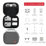 ivoler Lightweight & Compact Carrying Case for DJI Neo Drone – Easy-to-Carry Hard Bag for Fly More Combo, RC-N3 Controller,Batteries Accessories