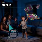 Mini Drone for Kids and Beginners With Cool LED Light - Drone with Camera 1080HD, 3D Flip, Altitude-Hold, Headless Mode, 3 Speed Modes, Easy to fly Kids Gifts Toys With 2 Batteries for Boys and Girls(Grey)